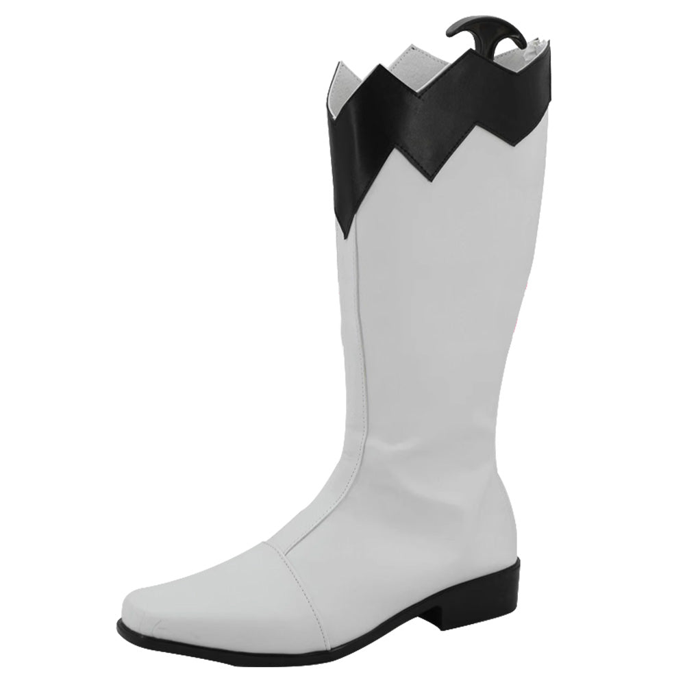 Akatsuki Deidara aus Naruto Halloween Weiße Schuhe Cosplay Stiefel