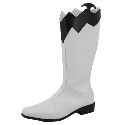 Akatsuki Deidara aus Naruto Halloween Weiße Schuhe Cosplay Stiefel