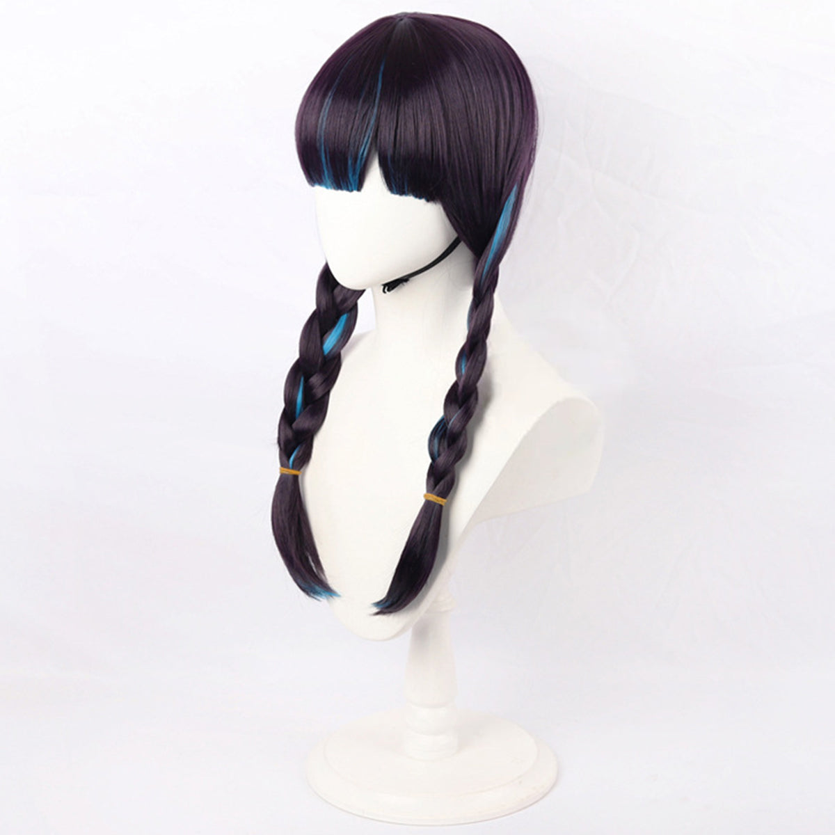 MAV Rivals Psylocke Blood Kariudo Black Cosplay Wig