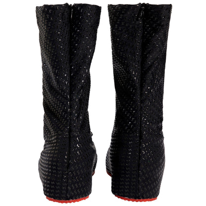 Spider Man Across the Spider Verse Miles Morales Premium Version Black Shoes Cosplay Boots