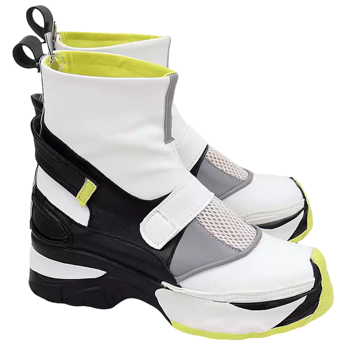 Akatsuki Deidara aus Naruto Halloween Weiße Schuhe Cosplay Stiefel