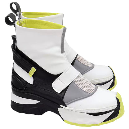 Akatsuki Deidara aus Naruto Halloween Weiße Schuhe Cosplay Stiefel