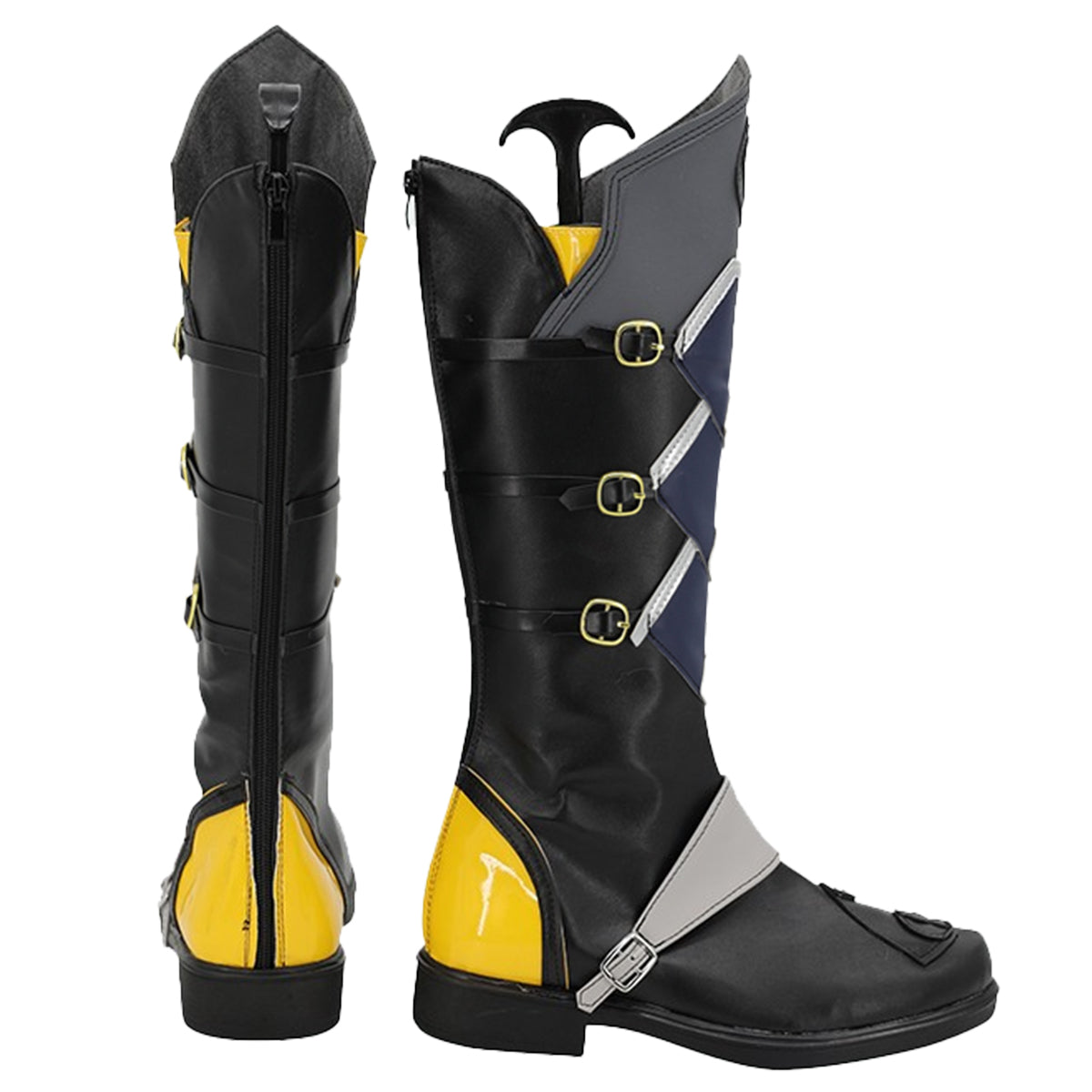 Zenless Zone Zero ZZZ Lighter Black Shoes Cosplay Boots