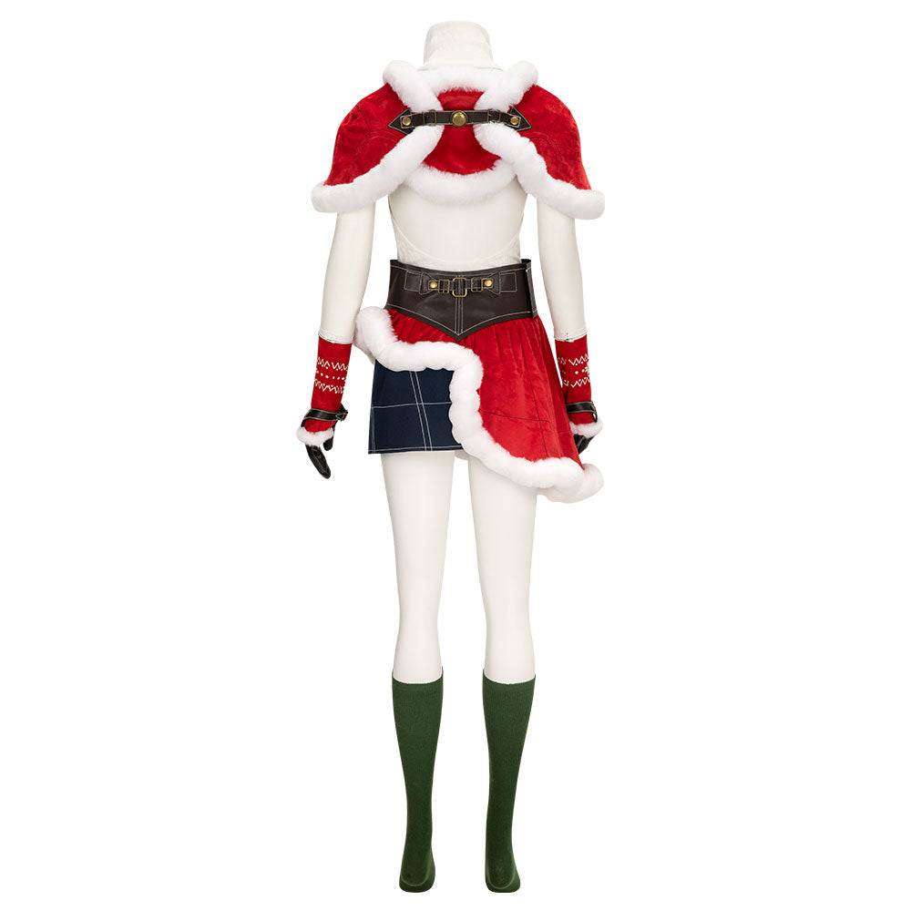 Final Fantasy VII Ever Crisis FF7EC Christmas Tifa Lockhart Cosplay Costume