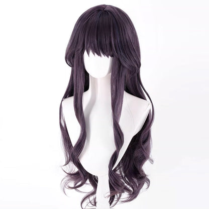 The Fragrant Flower Blooms with Dignity Kaoru Hana wa Rin to Saku Kaoruko Waguri Purple Cosplay Wig