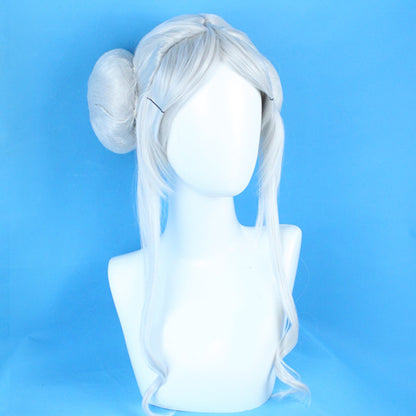 Honkai: Star Rail Arlan Silber Cosplay Perücke
