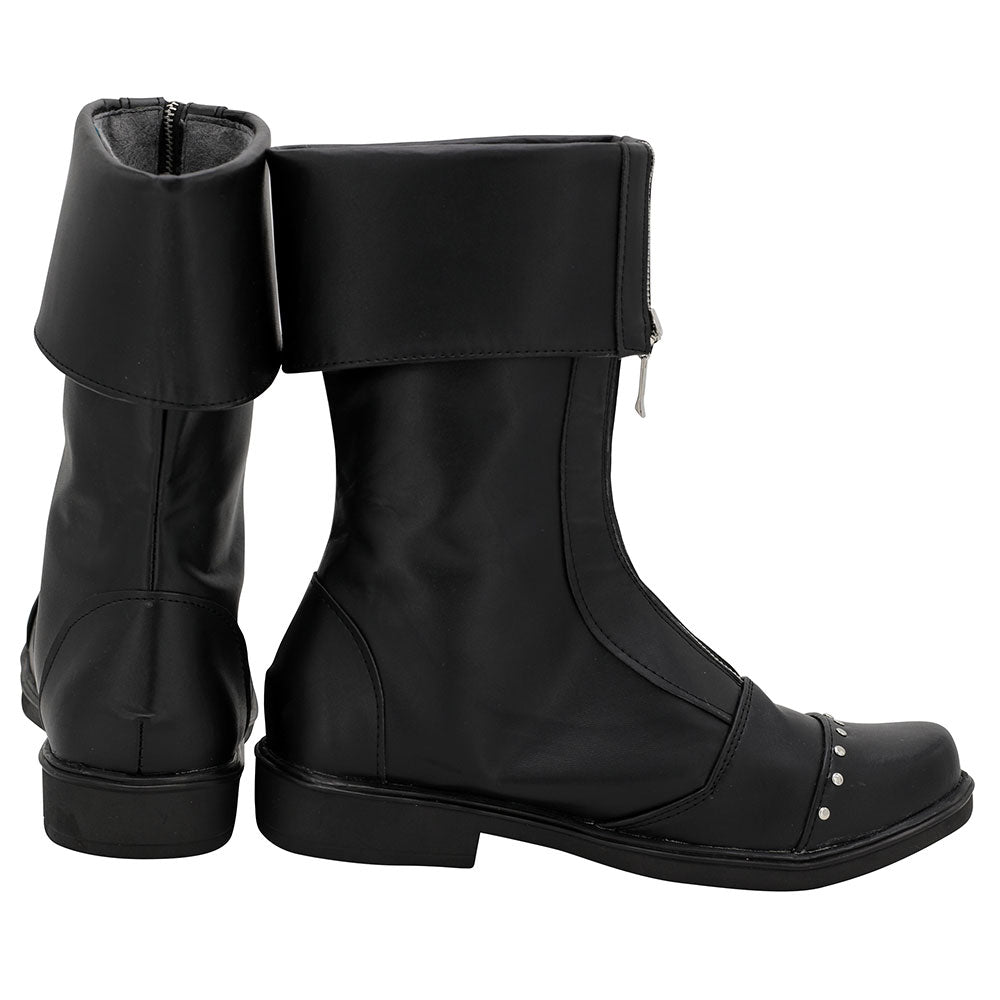 Akatsuki Deidara aus Naruto Halloween Weiße Schuhe Cosplay Stiefel