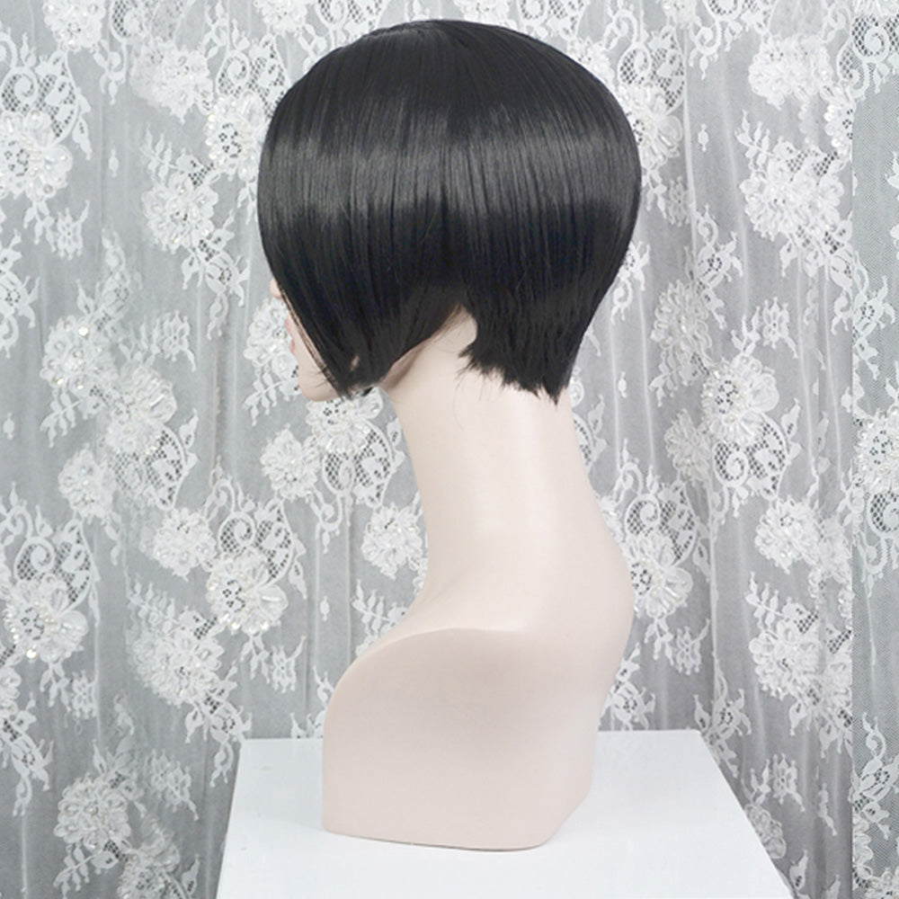 RE Biohazard: Re 2 Black Cosplay Wig
