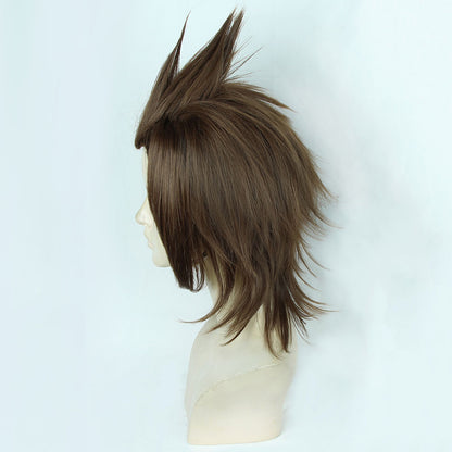 Kingdom Hearts Birth by Sleep Terra Brown Cosplay Wig