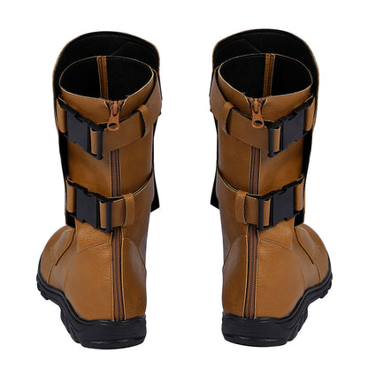 Akatsuki Deidara aus Naruto Halloween Weiße Schuhe Cosplay Stiefel
