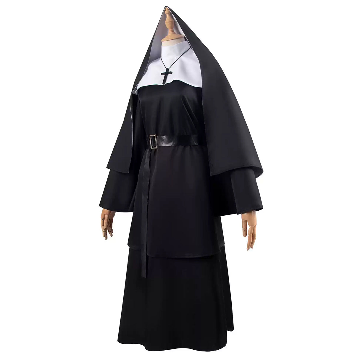 La nonne Valak Demon Nun Cosplay Costume