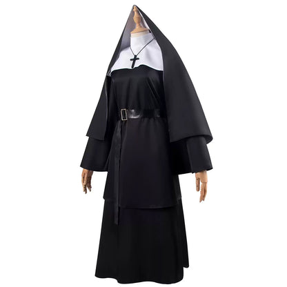 La nonne Valak Demon Nun Cosplay Costume