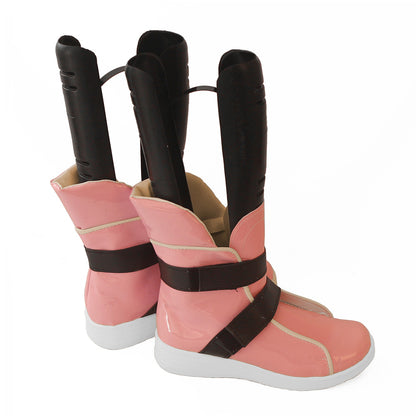 Tekken Lucky Chloe Cosplay Pink Shoes Cosplay Boots