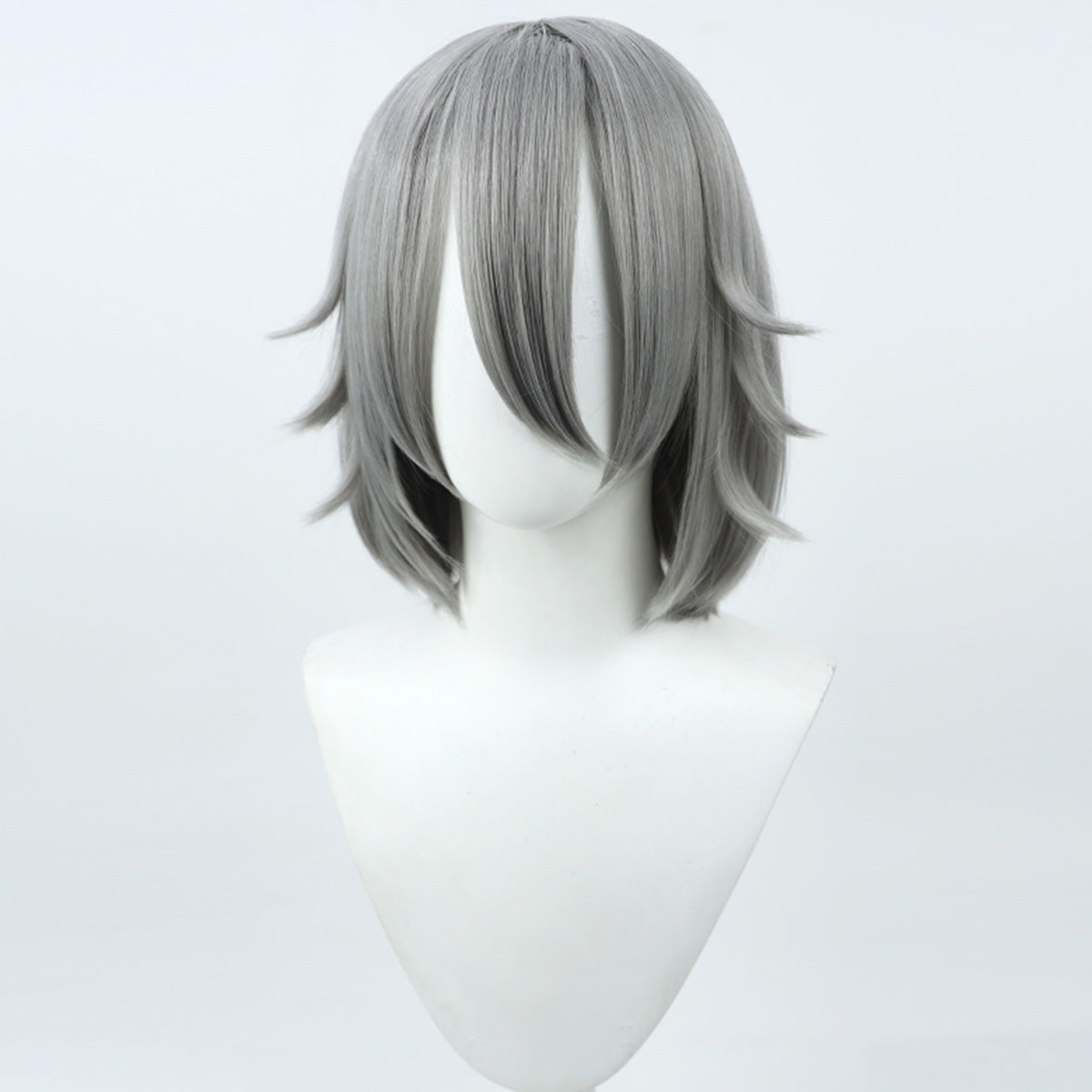 Zhongli von Genshin Impact Halloween braune Cosplay-Perücke