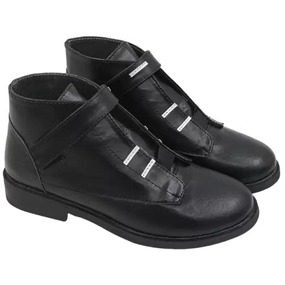 Akatsuki Deidara aus Naruto Halloween Weiße Schuhe Cosplay Stiefel