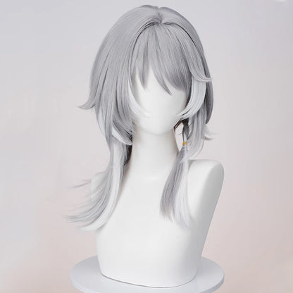 Honkai: Star Rail The Chrysos Heirs Cifera Grey Cosplay Wig
