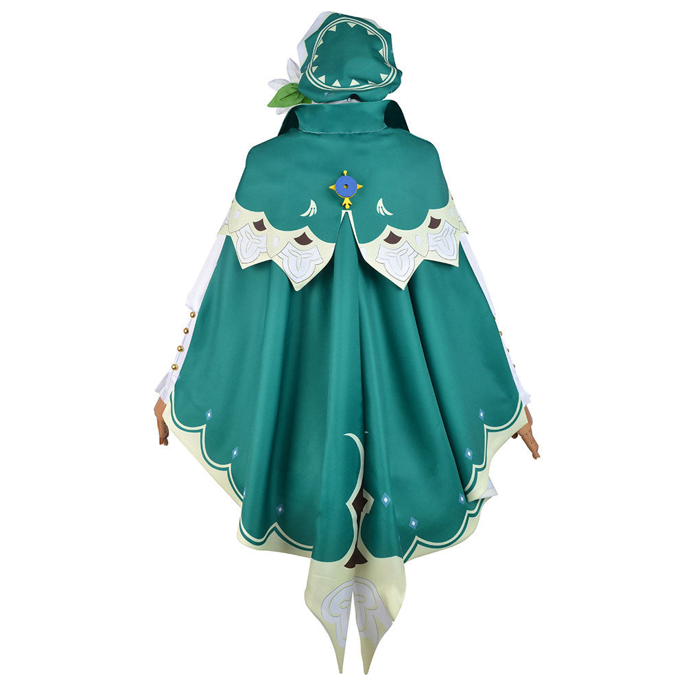 Genshin Impact Venti Female Premium Edtion Cosplay Costume