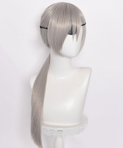 Chainsaw Man Quanxi Grey Cosplay Wig
