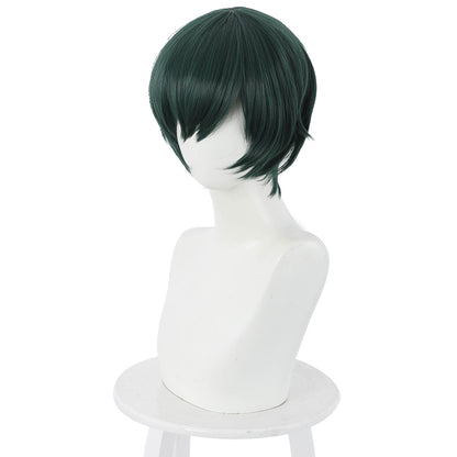 Genshin Impact Yelan Noir Violet Cosplay Perruque