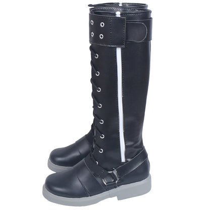 Akatsuki Deidara aus Naruto Halloween Weiße Schuhe Cosplay Stiefel