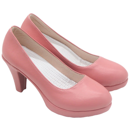 One Piece Dressrosa Nico Robin Red Cosplay Shoes