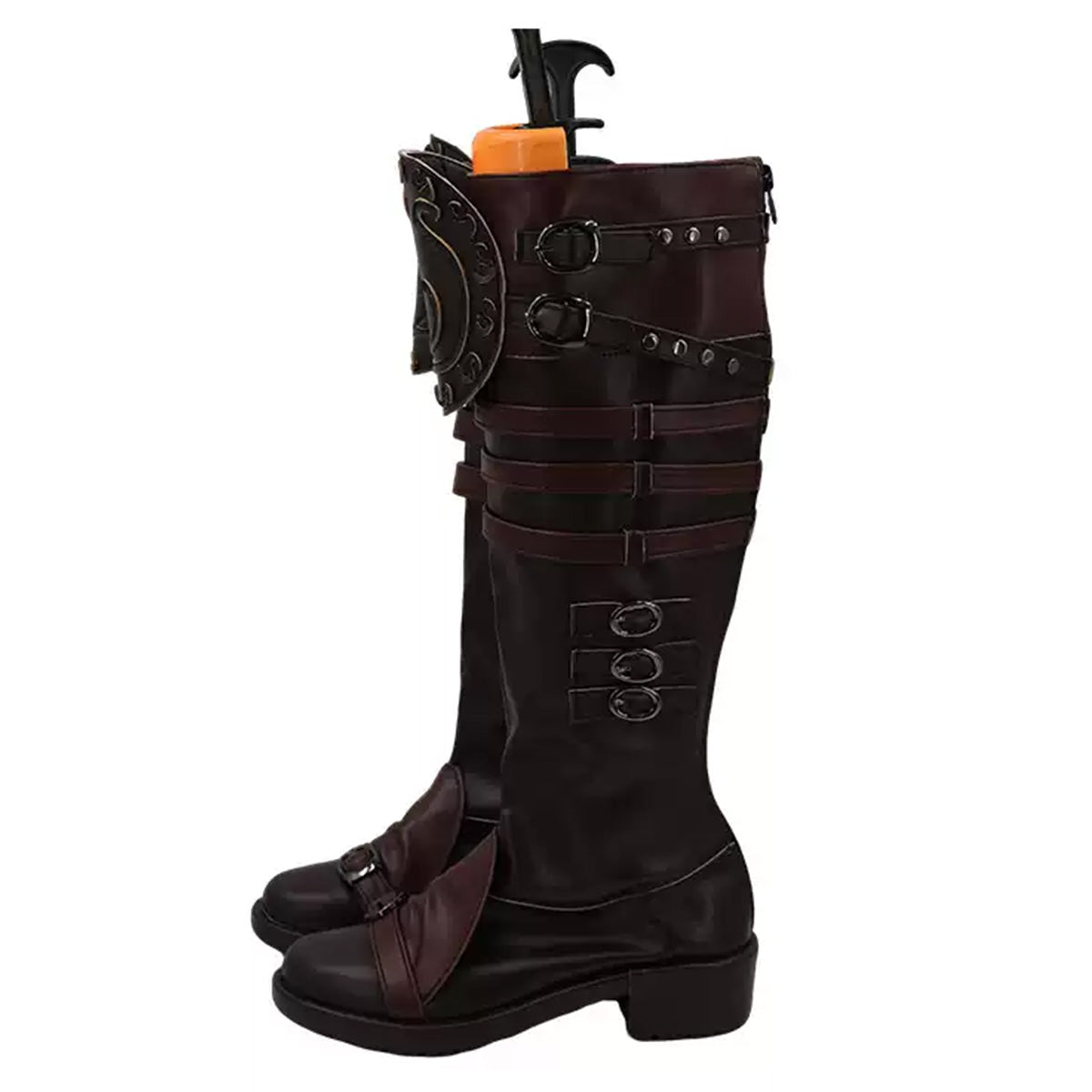 Akatsuki Deidara de Naruto Halloween zapatos blancos botas de Cosplay