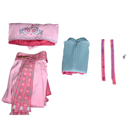 Frozen 3 Anna Cosplay Costume