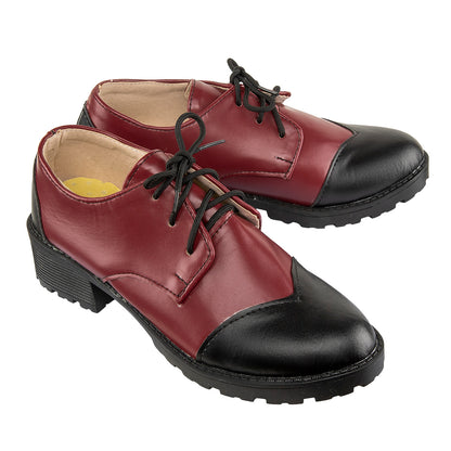 Akatsuki Deidara de Naruto Halloween zapatos blancos botas de Cosplay