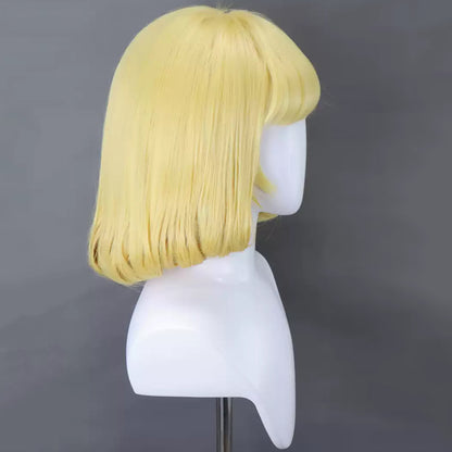 Motosega Uomo Denji Parrucca Cosplay Dorata
