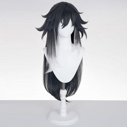 Honkai: Star Rail Ashveil Black Cosplay Wig