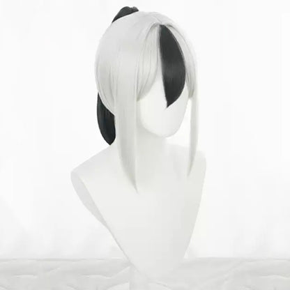 Honkai: Star Rail Arlan Silber Cosplay Perücke
