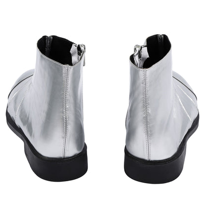 Akatsuki Deidara aus Naruto Halloween Weiße Schuhe Cosplay Stiefel