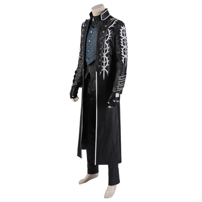 Devil May Cry 5 Vergil Black Cosplay Costume