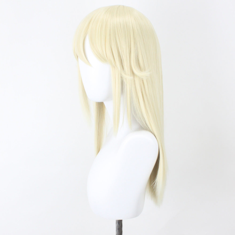 Guilty Gear STRIVE Ramlethal Valentine Golden Cosplay Wig