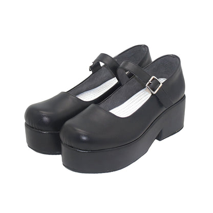 Cosmic Princess Kaguya! Noi Komazawa Black Cosplay Shoes