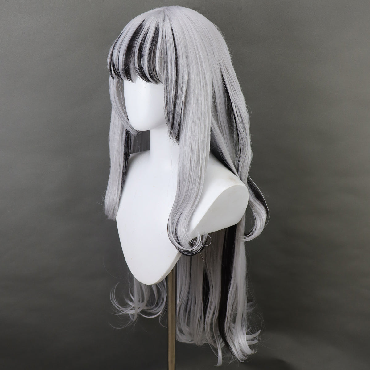 Honkai: Star Rail Arlan Silber Cosplay Perücke