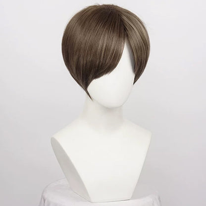【In Stock】RE Leon Scott Kennedy Brown Cosplay Wig