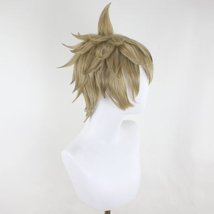 Chainsaw Man Denji Goldene Cosplay Perücke