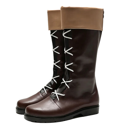 Akatsuki Deidara aus Naruto Halloween Weiße Schuhe Cosplay Stiefel