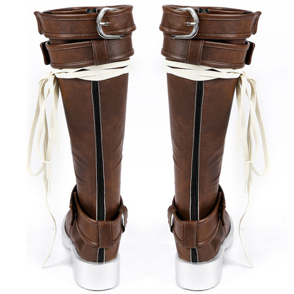 Akatsuki Deidara aus Naruto Halloween Weiße Schuhe Cosplay Stiefel