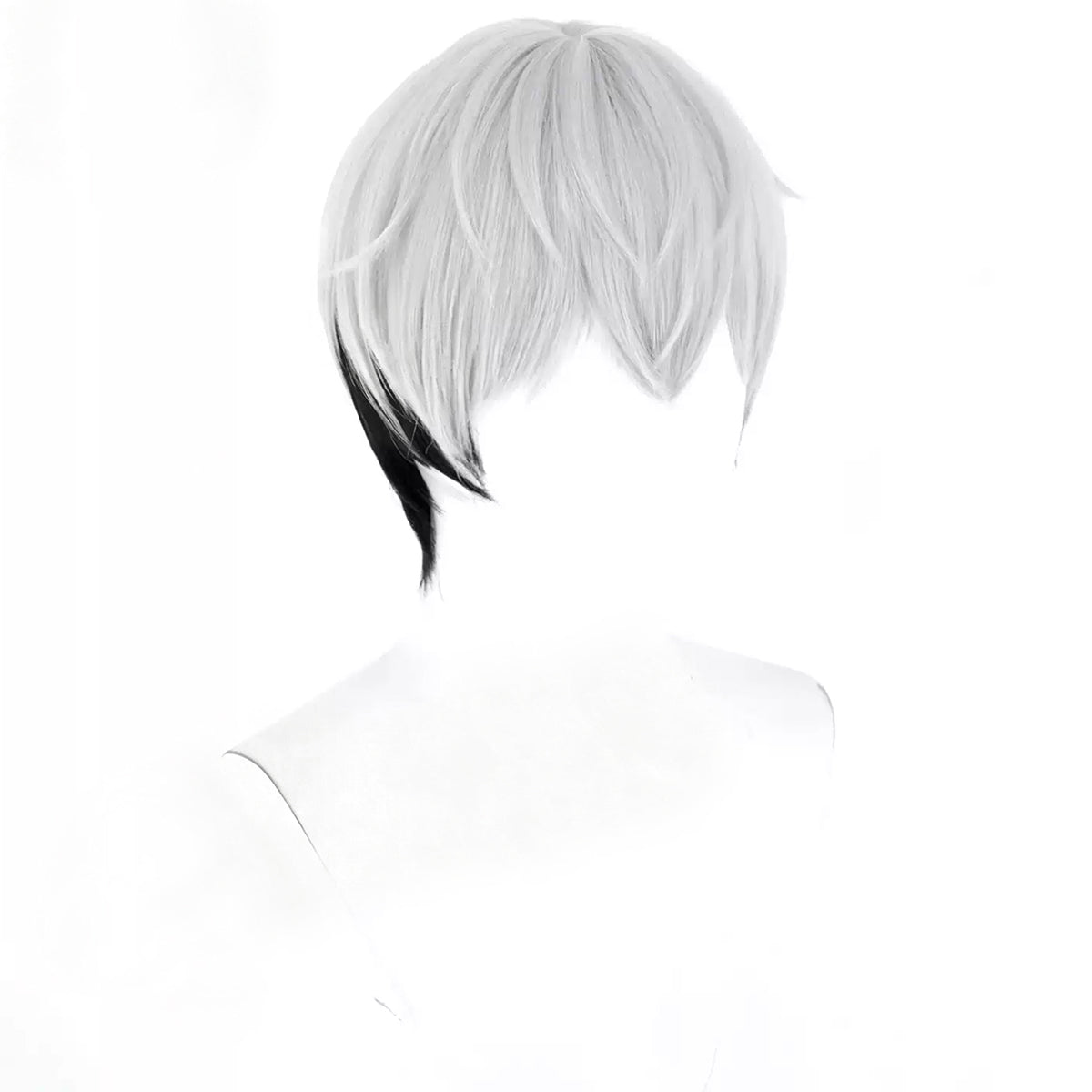 Overwatch Mizuki Grey Cosplay Wig