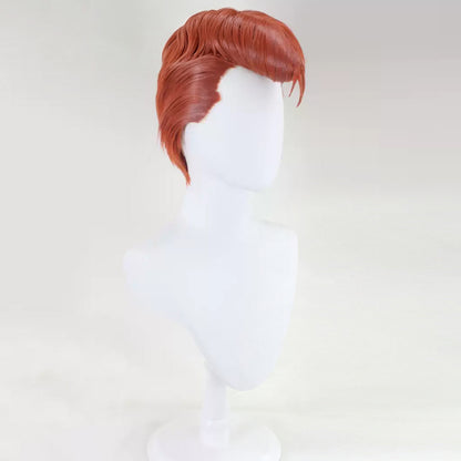 Yu Yu Hakusho Kazuma Kuwabara Orange Cosplay Wig
