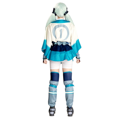 Pokemon feat. Hatsune Miku Project Voltage Steel type Cosplay costume