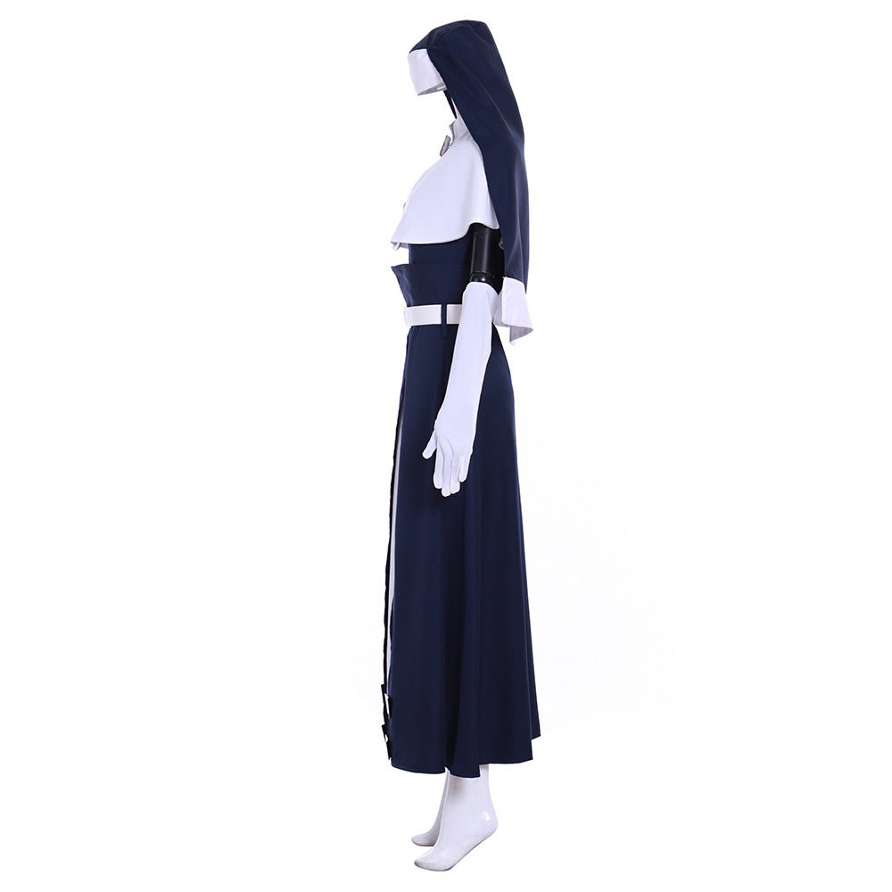 Fire Force Enen no Shouboutai Iris Nun Cosplay Costume