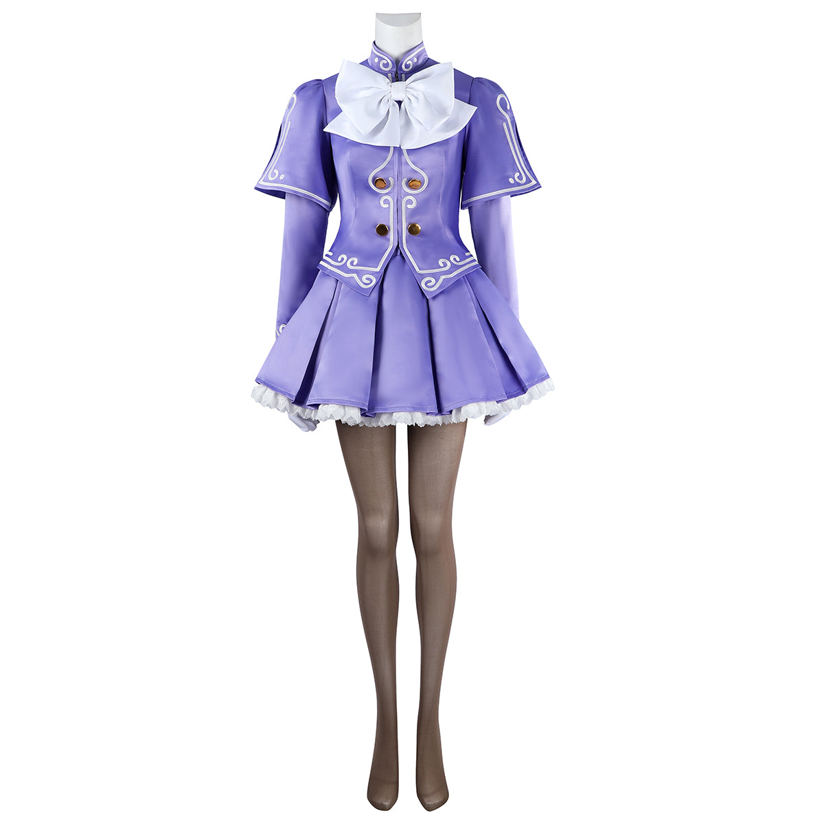 SF 6 Ingrid Purple Dress Cosplay Costume