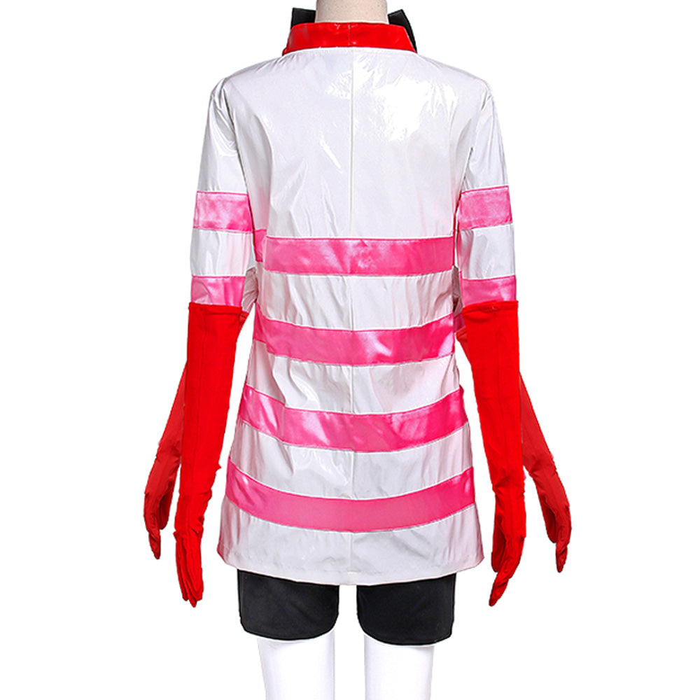 Hazbin Hotel Angel Dust Cosplay Costume – Gcosplay