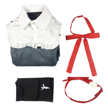 Danganronpa Dangan Ronpa Another Episode: Ultra Despair Girls Monaca Towa Cosplay Costume