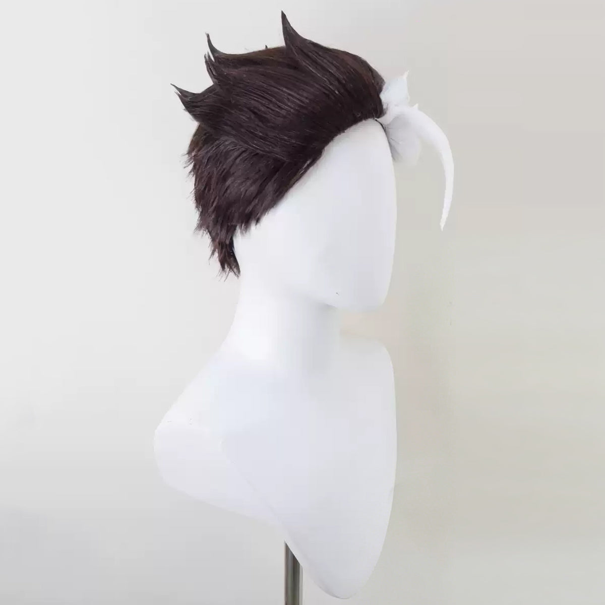 Critical Role The Mighty Nein Fjord Stone Black White Cosplay Wig