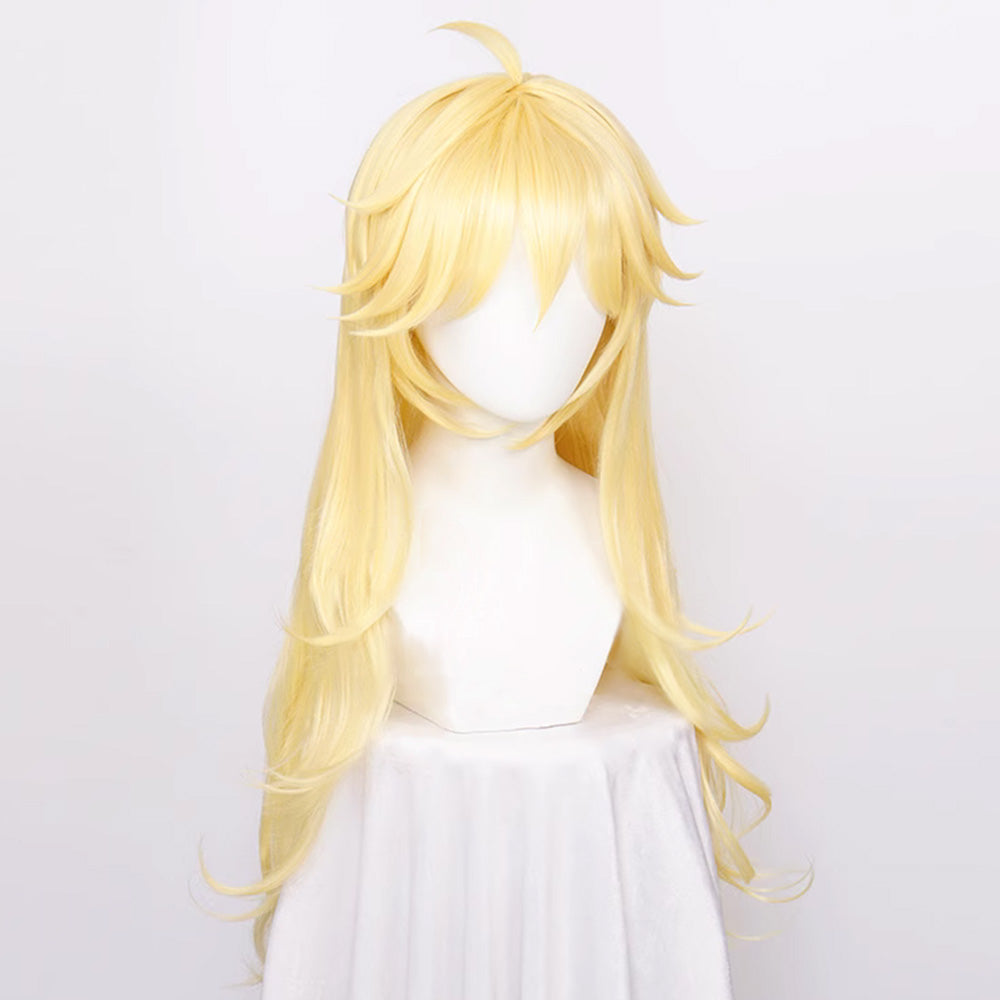 Peluca de cosplay Honkai: Star Rail Welt Yang Brown