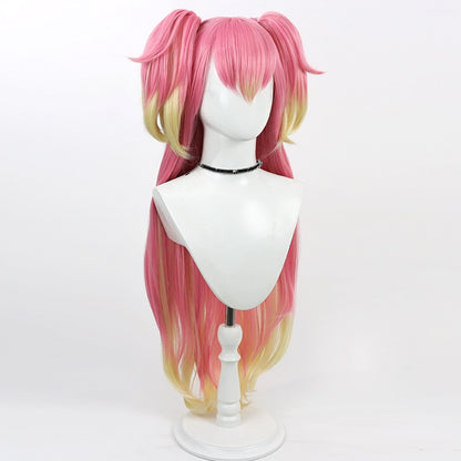 Wonderful Precure Inukai Komugi Pink Cosplay Wig